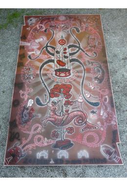 bucket fountain portrait full image